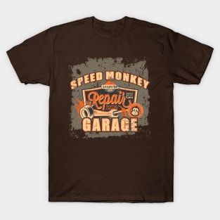 SpeedMonkey Garage T-Shirt